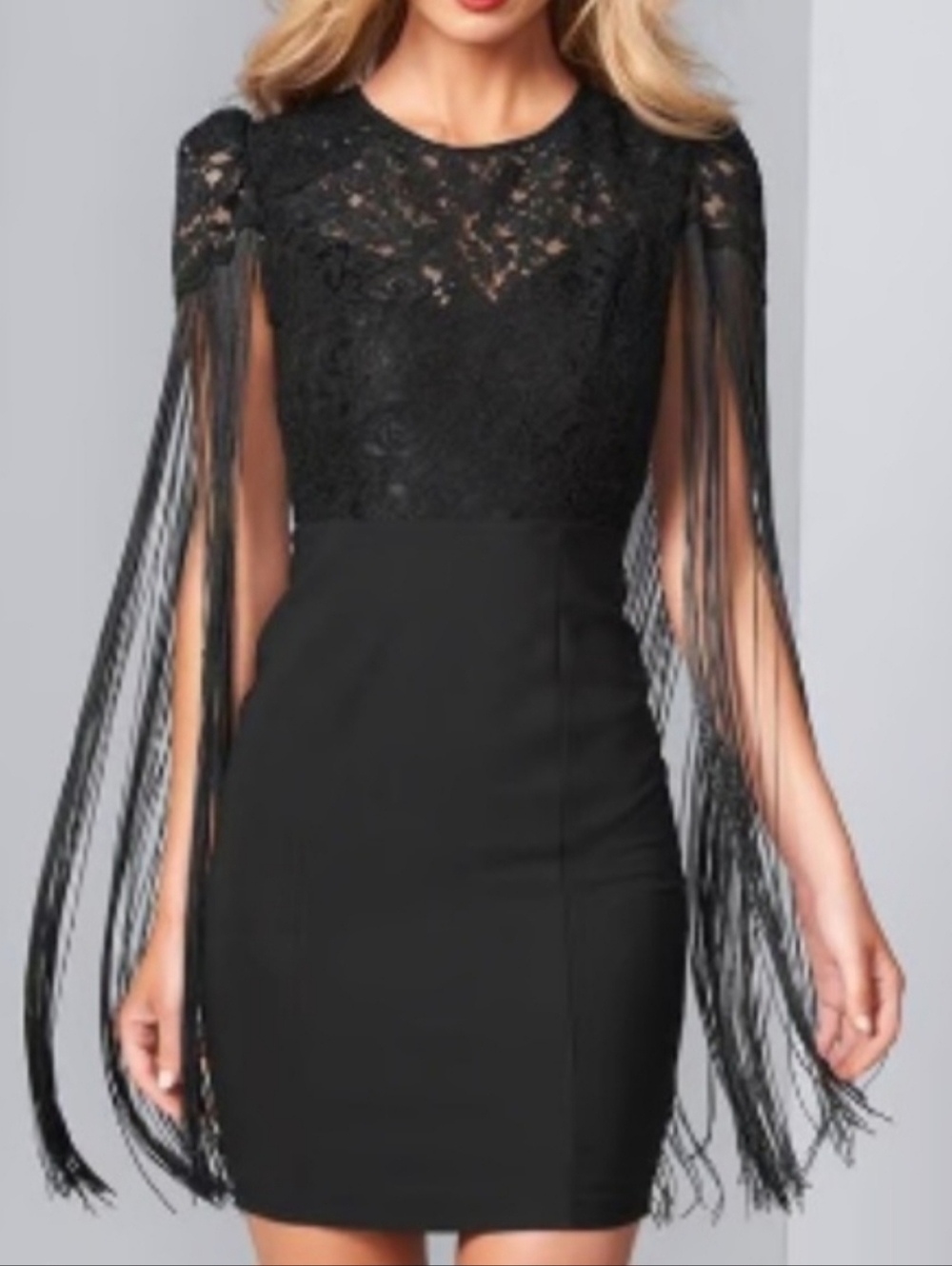 Venus Fringe Lace Cocktail